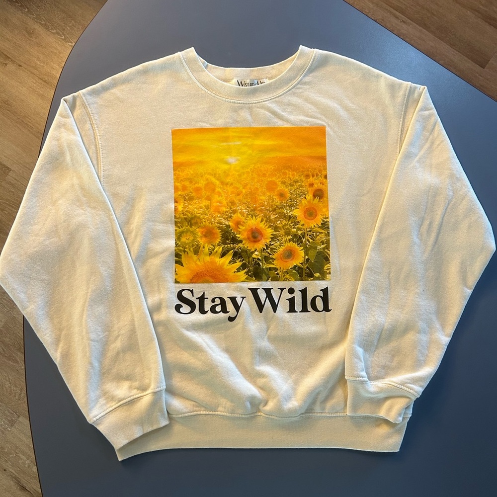 Wound up Sunflower crewneck